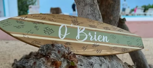 Wedding Welcome Surfboard Signs: What to Include (and What to Skip)