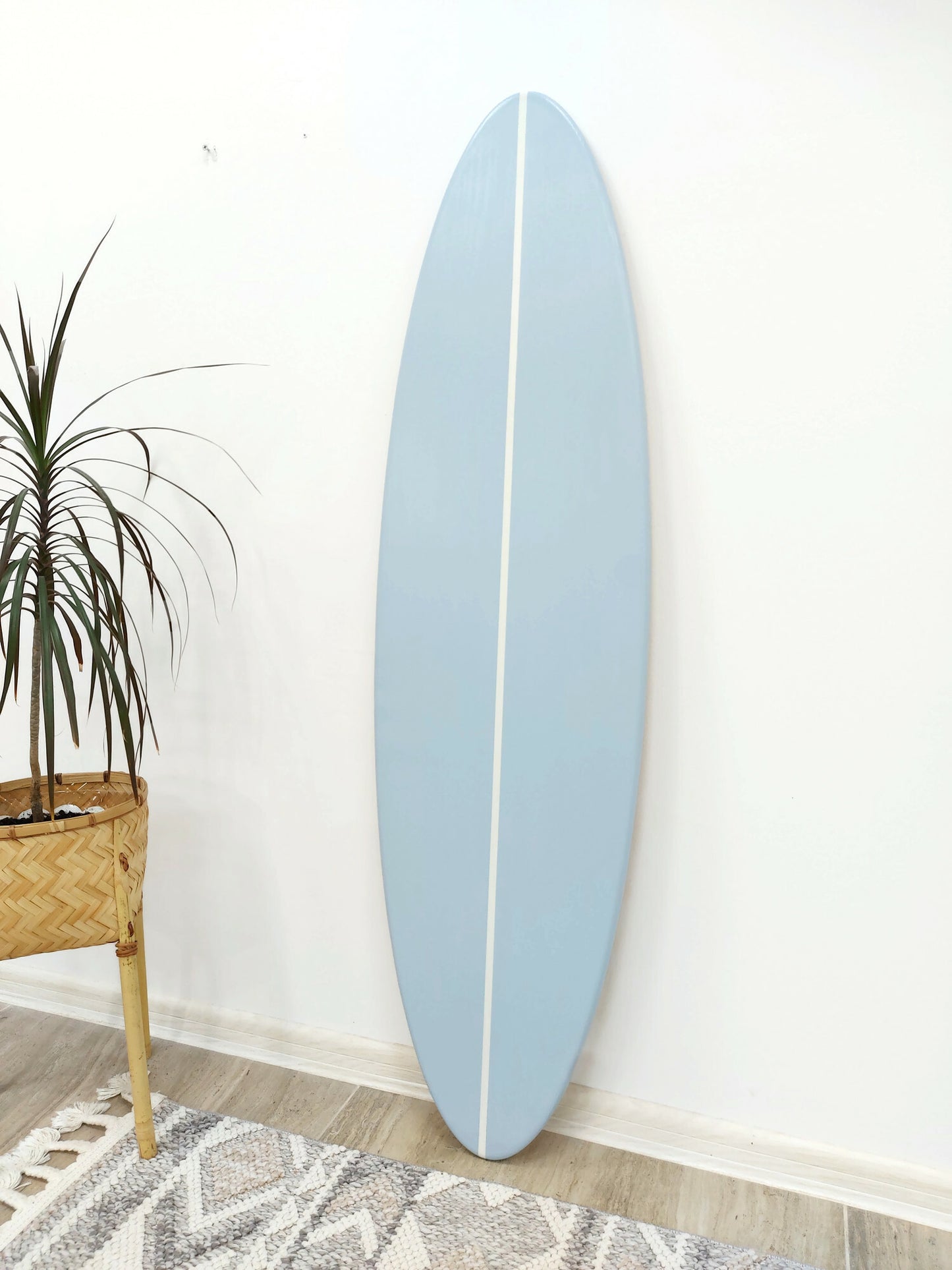 Surfboard home décor beachy wall accent