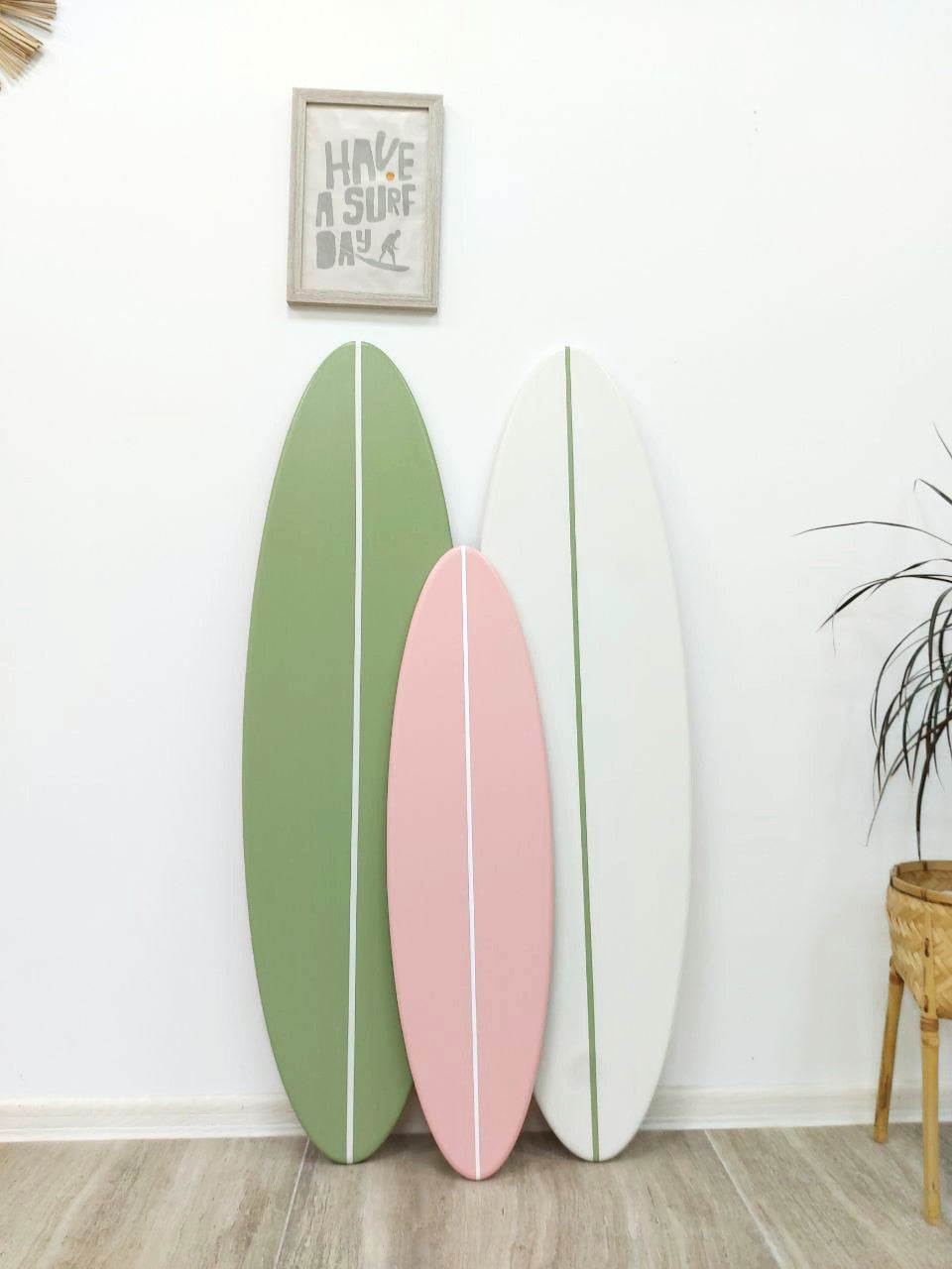 Nautical surfboard wall art decor gift for surf lovers